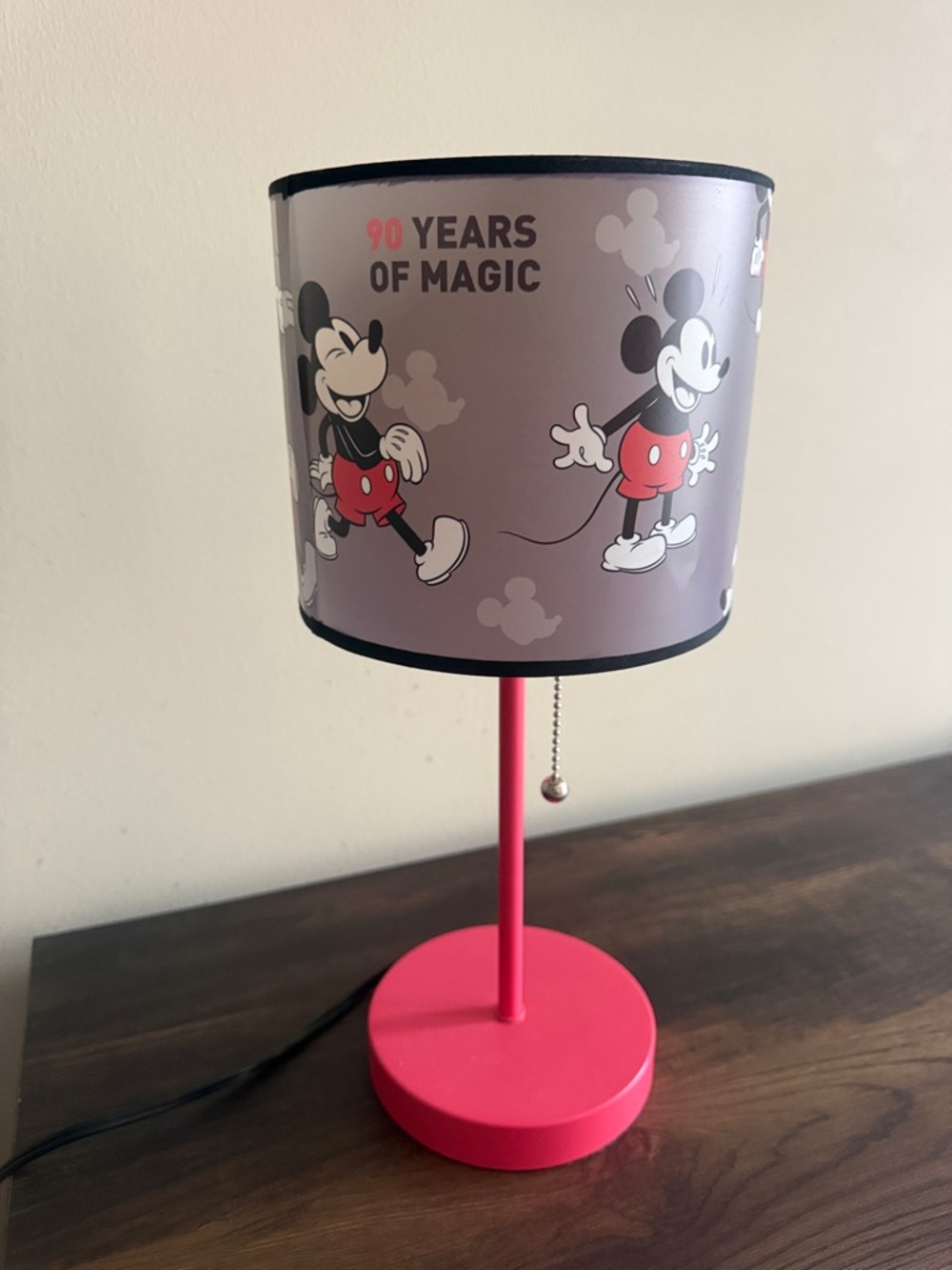 Disney Mickey Mouse 90 Years Table Lamp